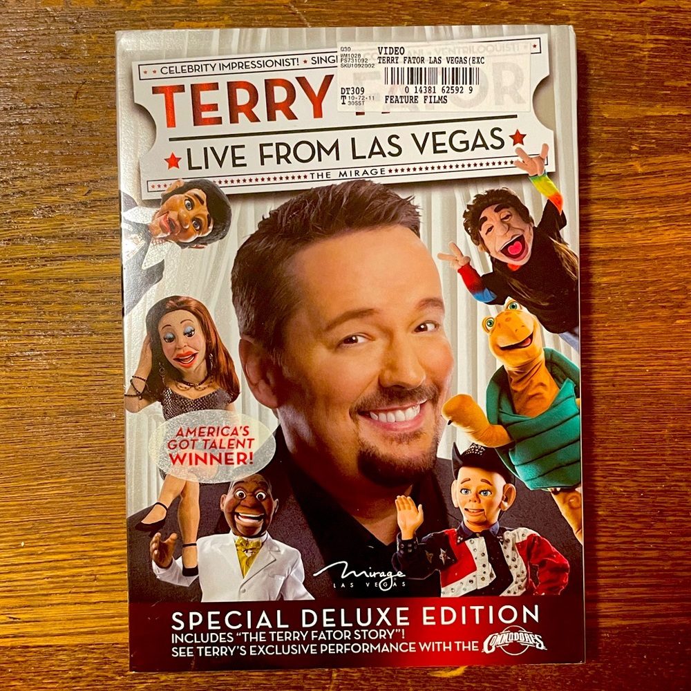 Brand New Terry Fator DVD